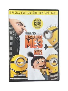 Despicable Me 3 (DVD, 2017, Special Edition) W/ Slip Cover